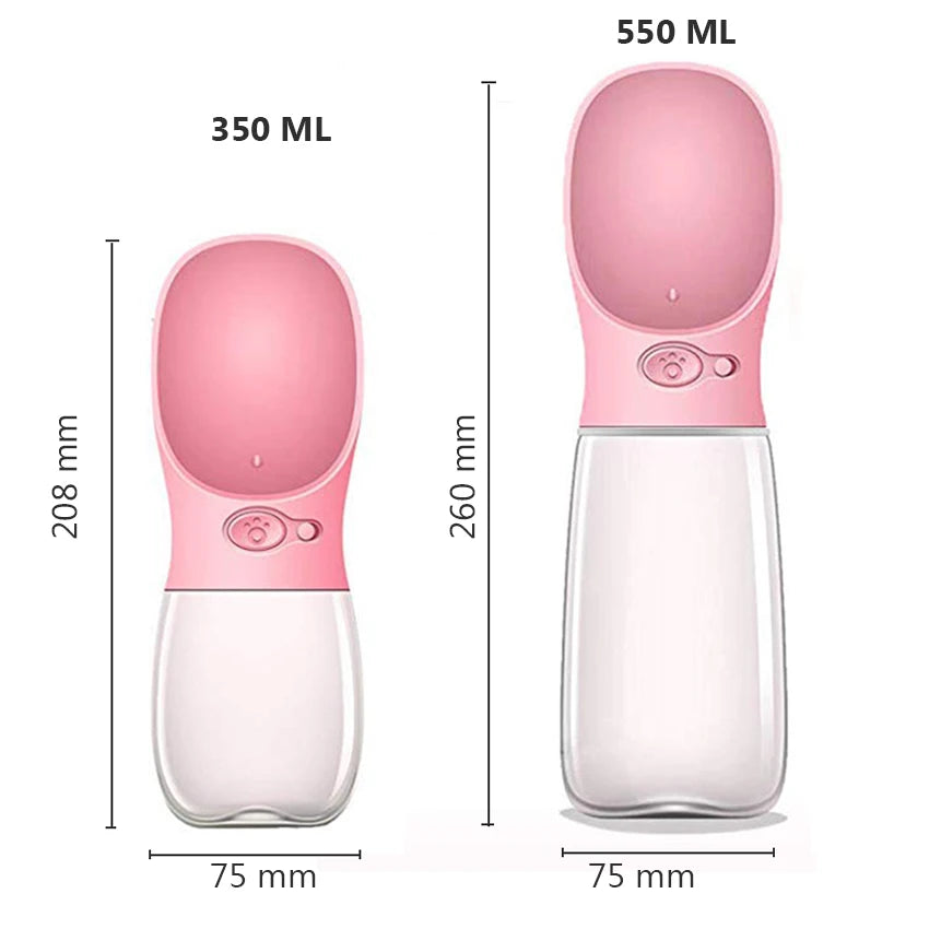 Portable Pet Water Bottle for Dogs and Cats