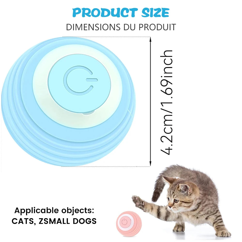 Automatic Rolling Ball Cat Toy